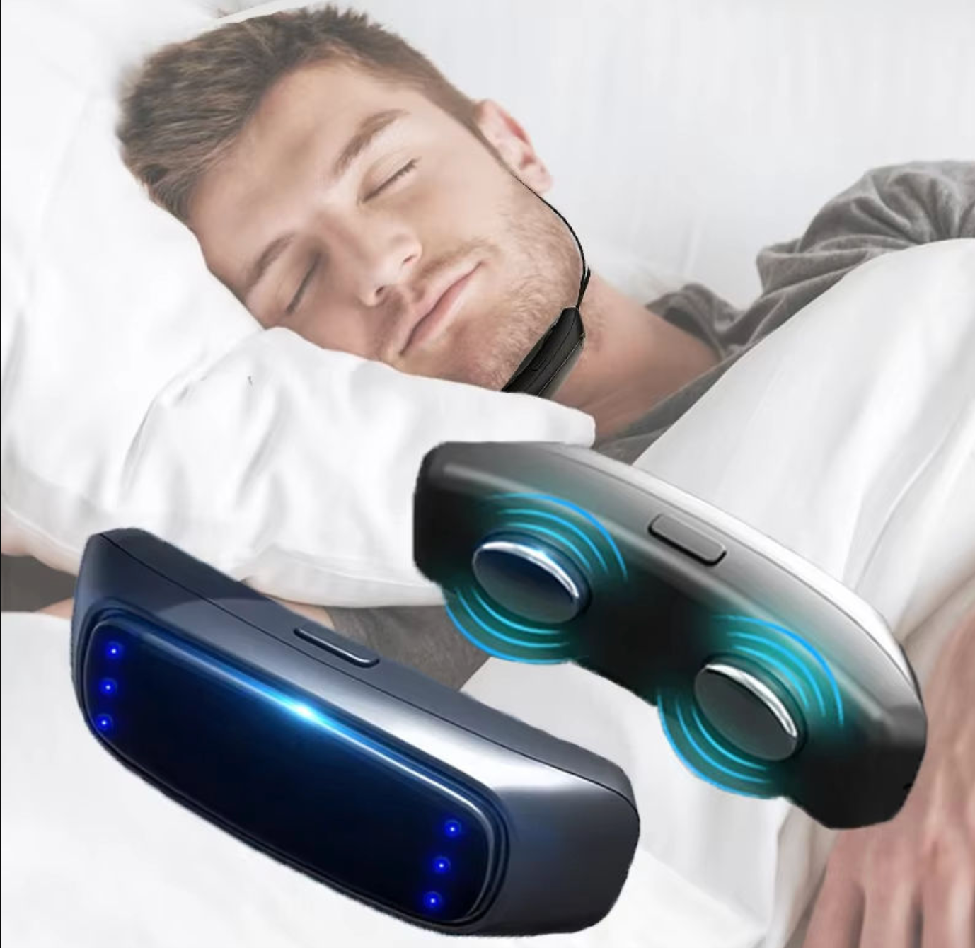 AI Smart Anti-Snoring Device — Sleep Better, Wake Up Refreshed