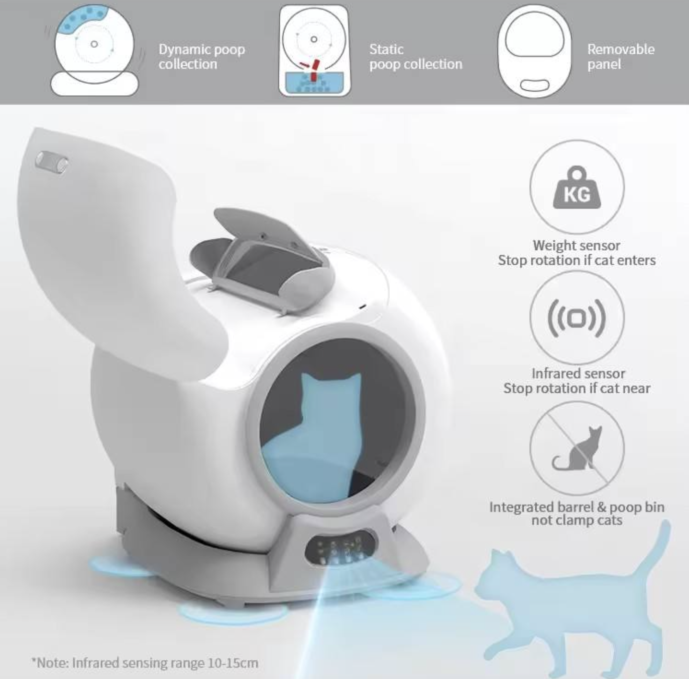 Smart Self-Cleaning Cat Litter Box — Less Scooping, More Cuddles 🐱