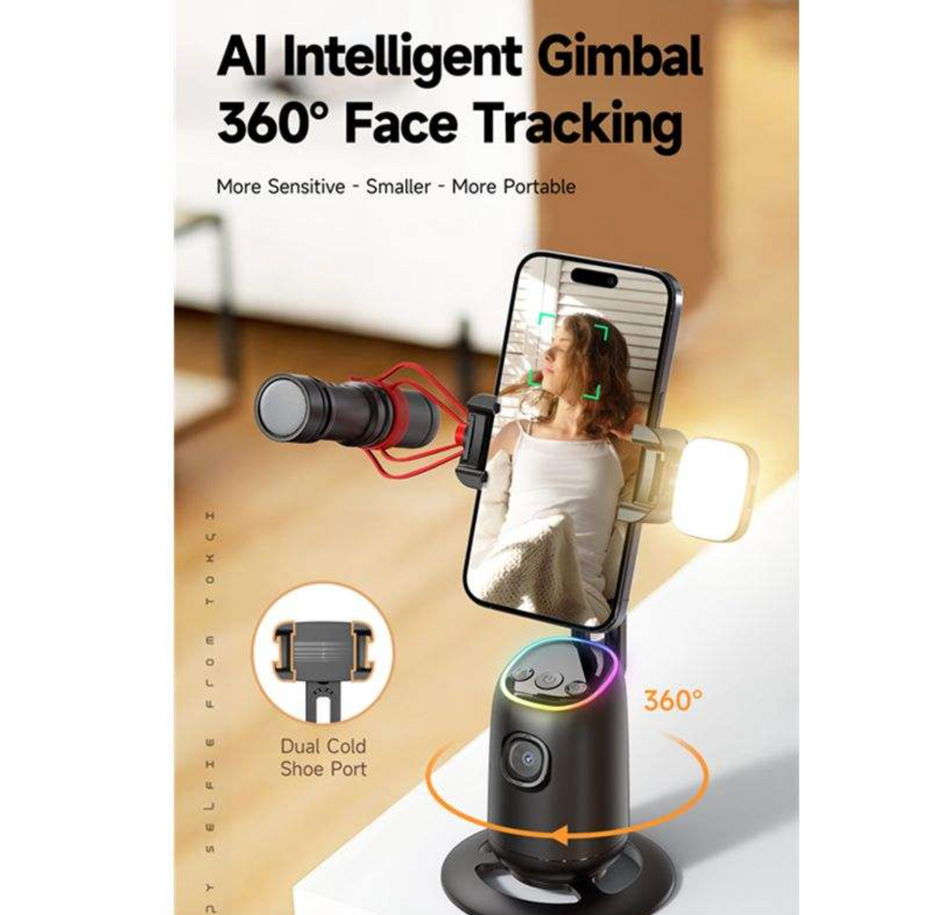 AI 360° Smart Security Camera — See More. Stay Connected.