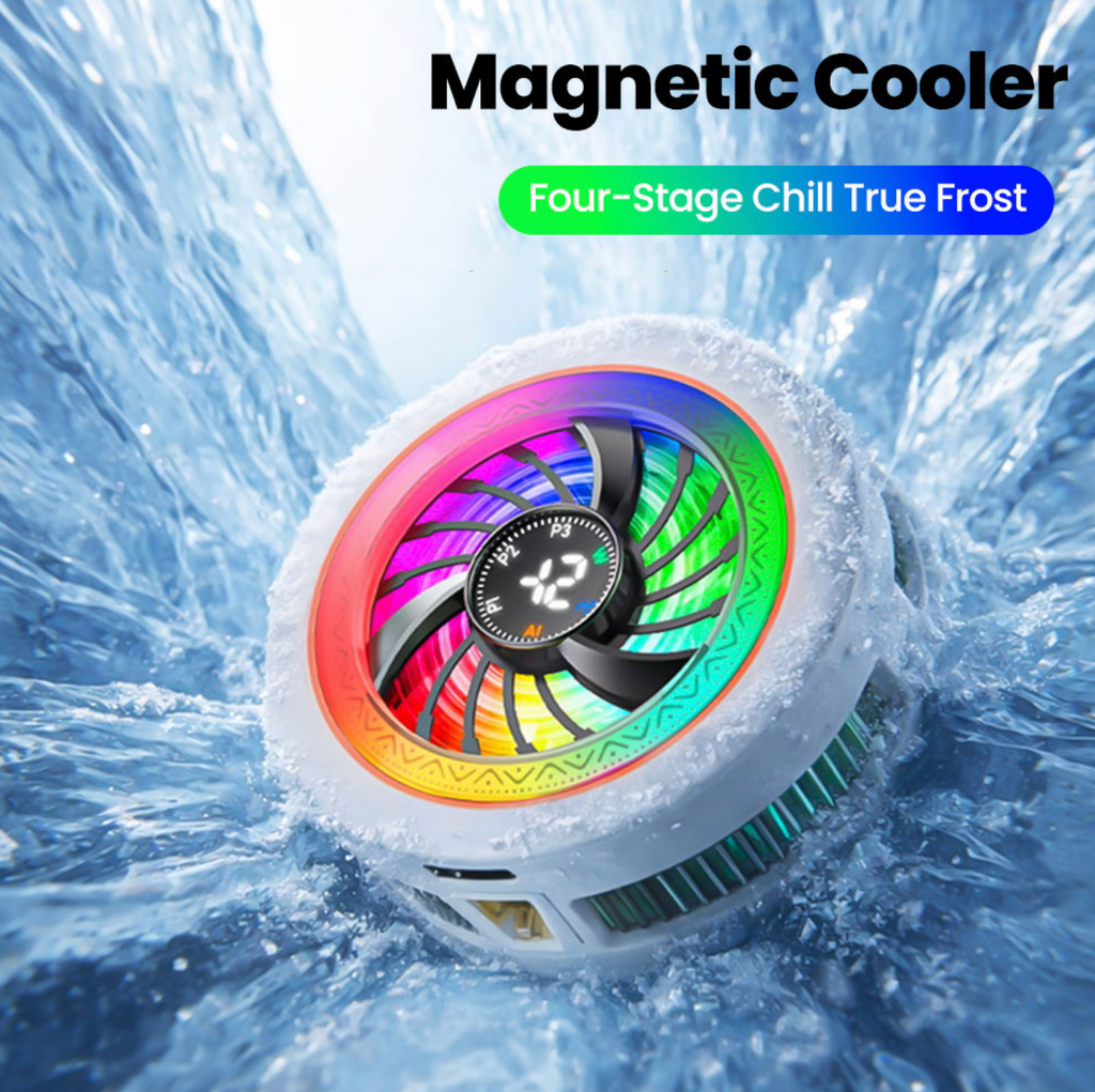 Magnetic AI Phone Cooler — Keep Your Phone Cool While You Play