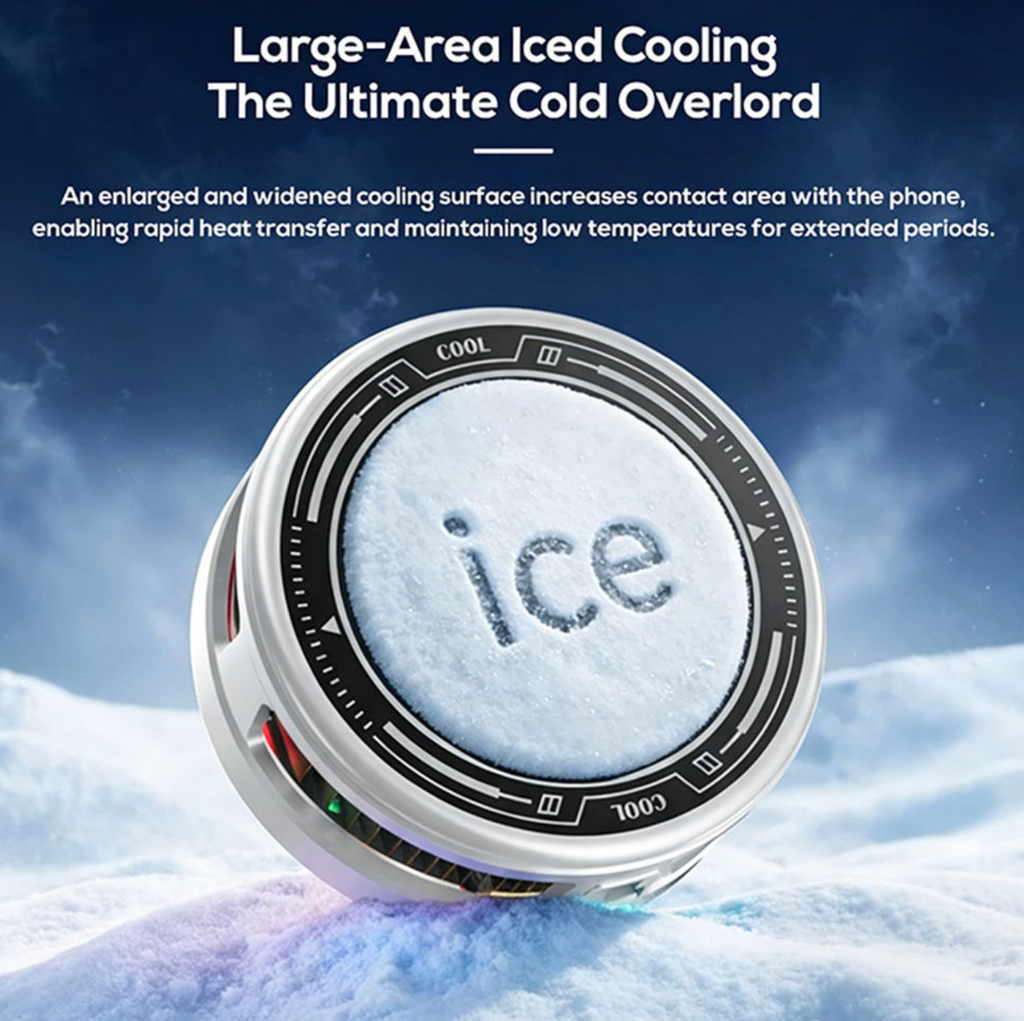 Magnetic AI Phone Cooler — Keep Your Phone Cool While You Play