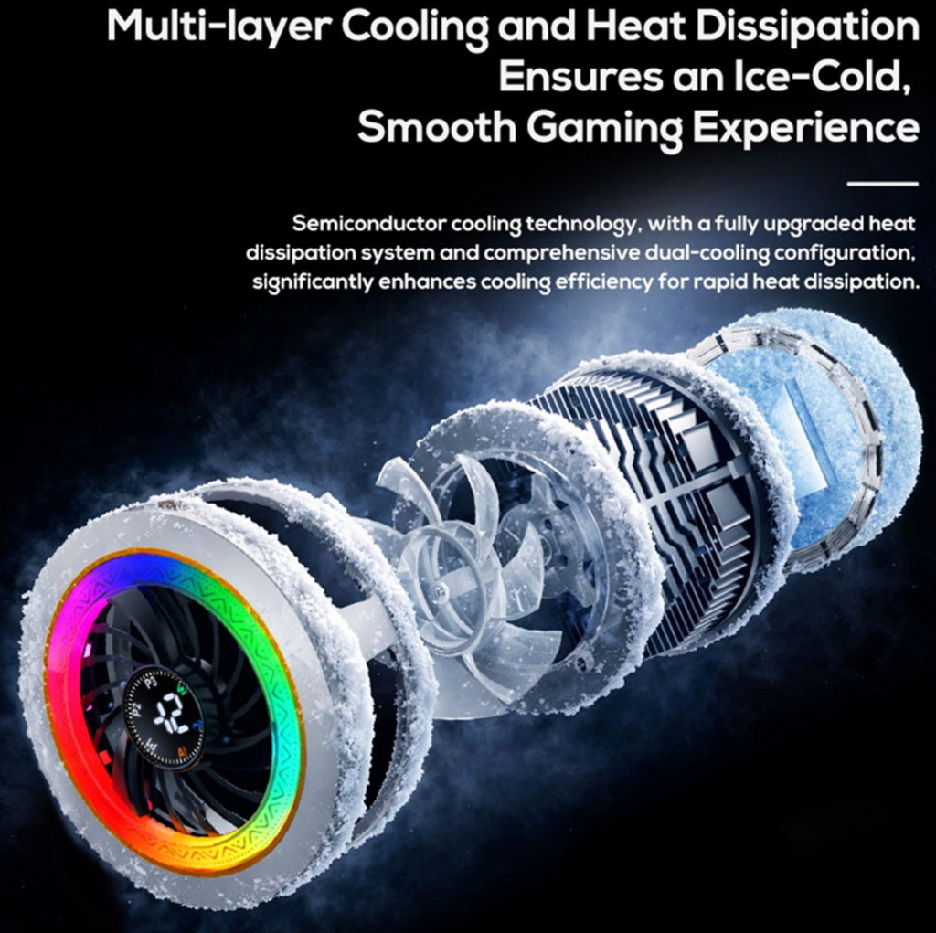 Magnetic AI Phone Cooler — Keep Your Phone Cool While You Play